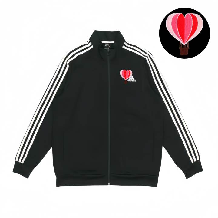 Adidas Adidas Jackets Unisex Black Stand Collar Moderate Pilot