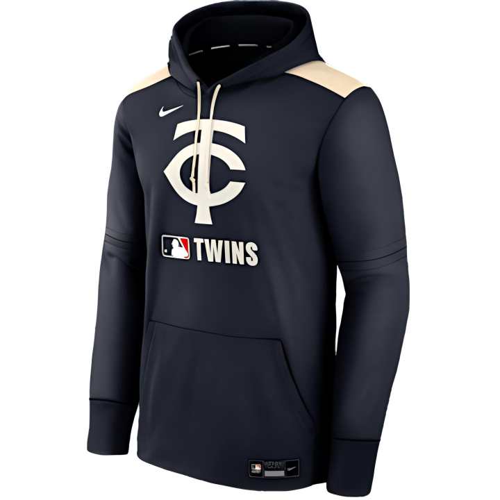 Nike Nike Minnesota Twins Authentic Collection Men's Nike Therma Mlb Pullover Hoodie