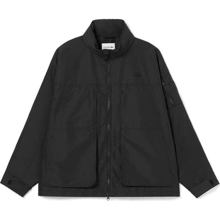 LACOSTE LACOSTE Jackets & Coats Men's Black