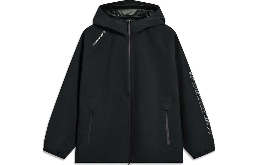 Li-Ning Li Ning Jackets Men's Black Hooded Non Detachable Moderate Other