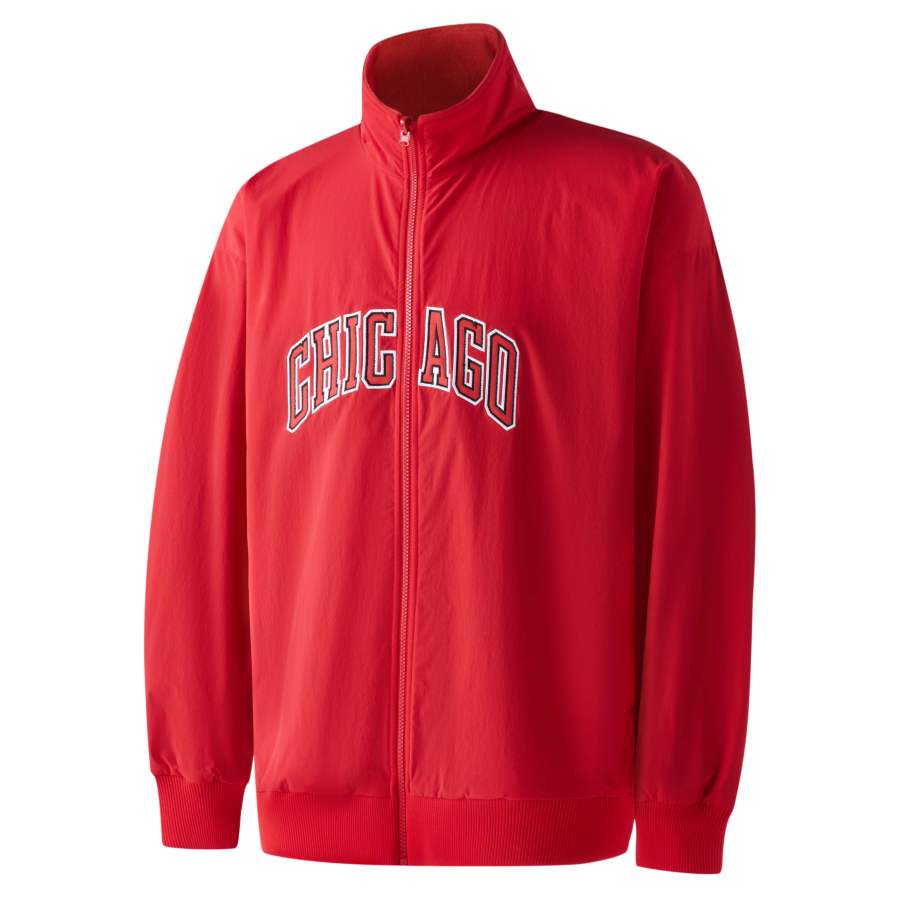 NBA Chicago Bulls Jackets Unisex Chicago Bulls/Red Stand Collar Moderate Other