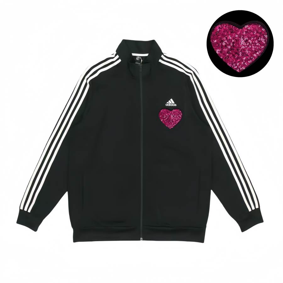 Adidas Adidas Jackets Unisex Black Stand Collar Moderate Pilot