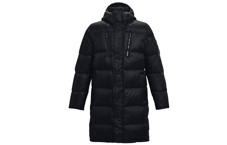 Under Armour ColdGear Down Jackets Men's Black Hooded Moderate Other