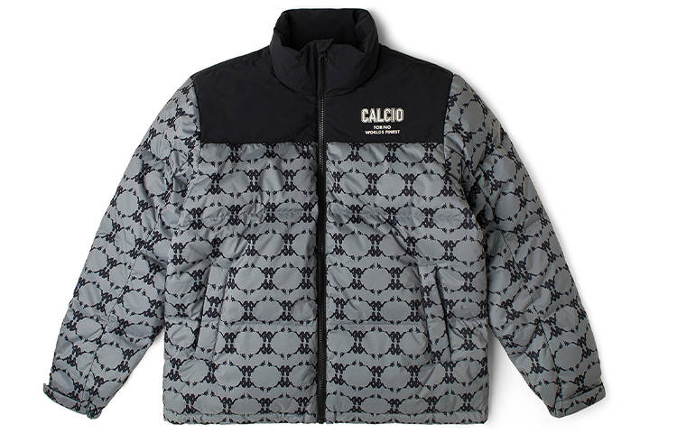Kappa Kappa Down Jackets Unisex Stand Collar Thickened Puffer Jacket