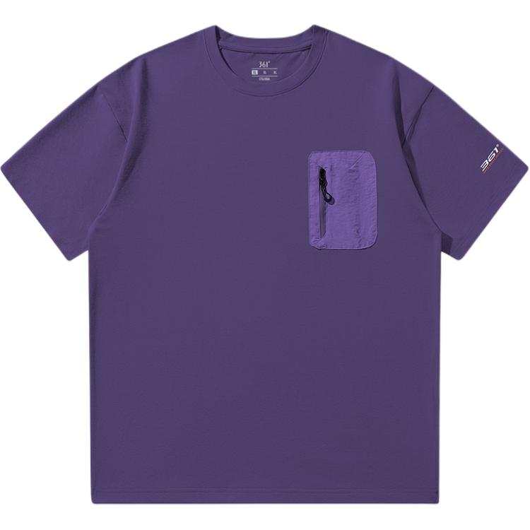 361° T Shirt Unisex Dark Purple