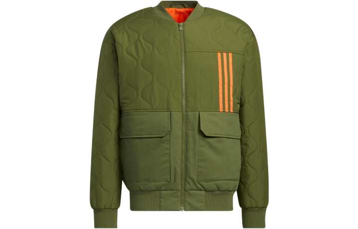 Adidas Adidas Puffer Jackets Unisex Green Thickened