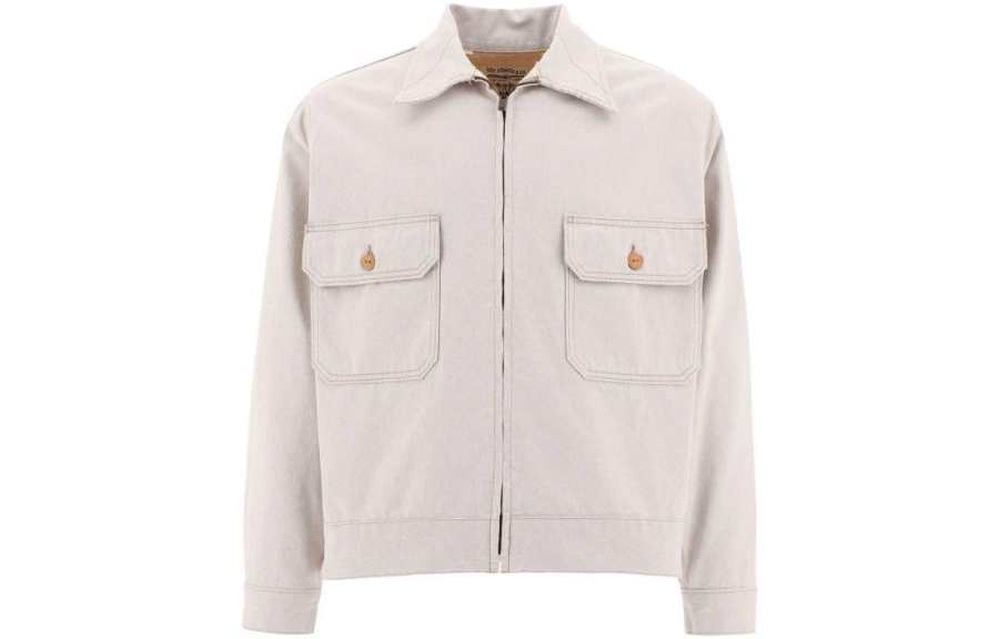 Levis Levis Jackets Men's White Lapel Moderate Other