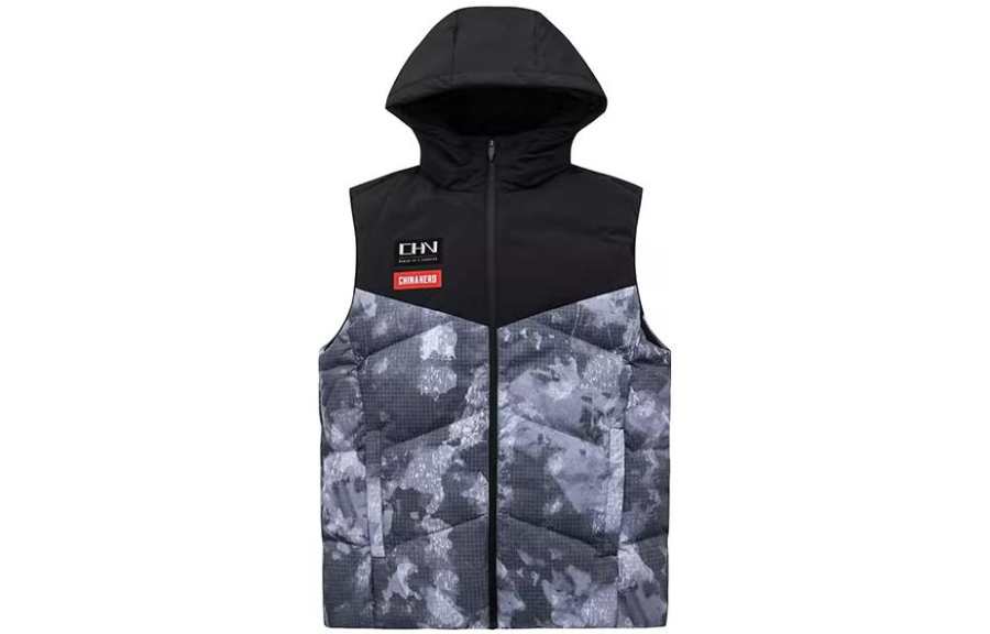 Anta Variety Training Collection Vest Men's Snowflake White/All Over Print