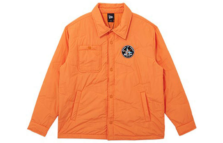 New Era Puffer Jacket Unisex Orange