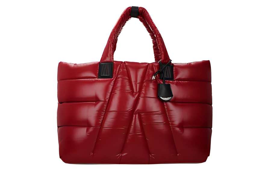 MONCLER GENIUS Multicolor Leather One Shoulder Handbag Women's Red