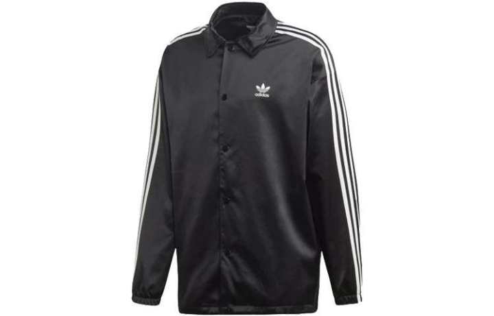 Adidas Adidas Jackets Men's Black Lapel Moderate Other