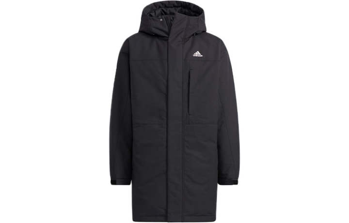 Adidas Adidas Down Jackets Unisex Black Hooded Moderate Other