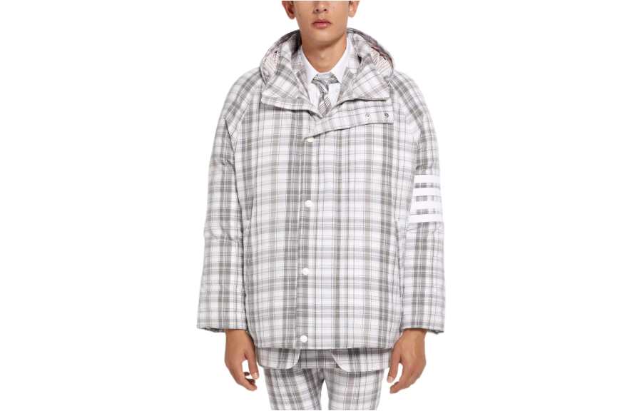 THOM BROWNE THOM BROWNE· SS22 Down Jacket Men's Gray