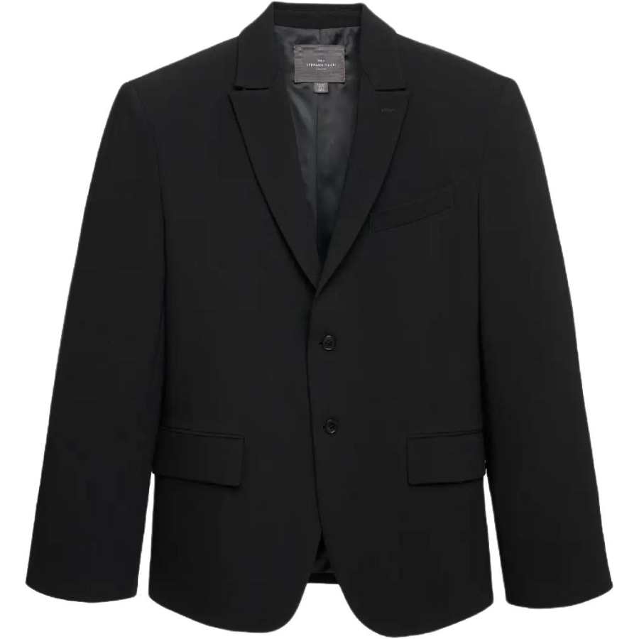 ZARA Stefano Pilati Business Suits Men's Black Suit Collar Moderate Business Suit