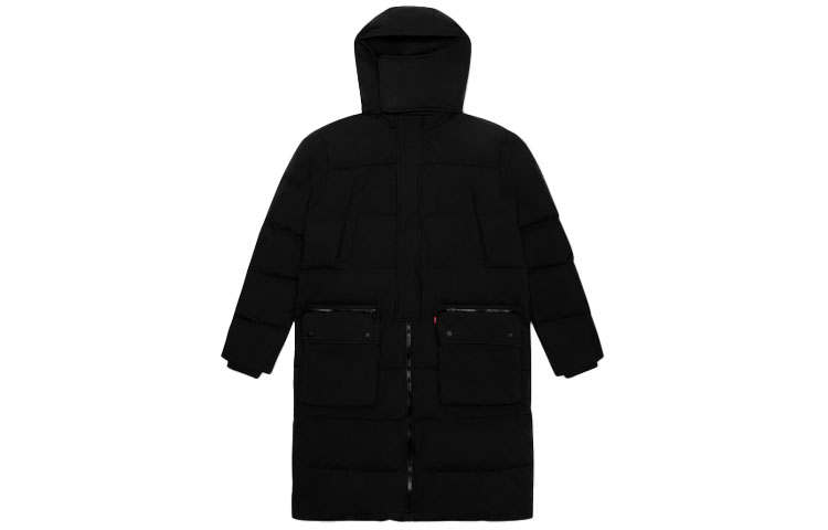 Levis Levis Zip Closure Down Jacket Men's Black