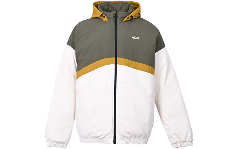 Vans Vans Down Jackets Men's Ecru Hooded Moderate Other