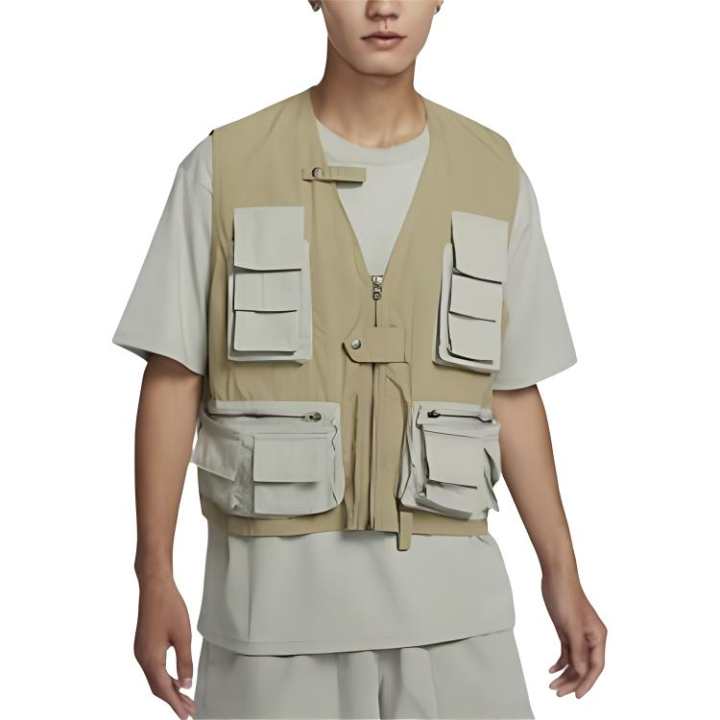 Nike Nike Vests Men's Linen V Neck Moderate Workwear