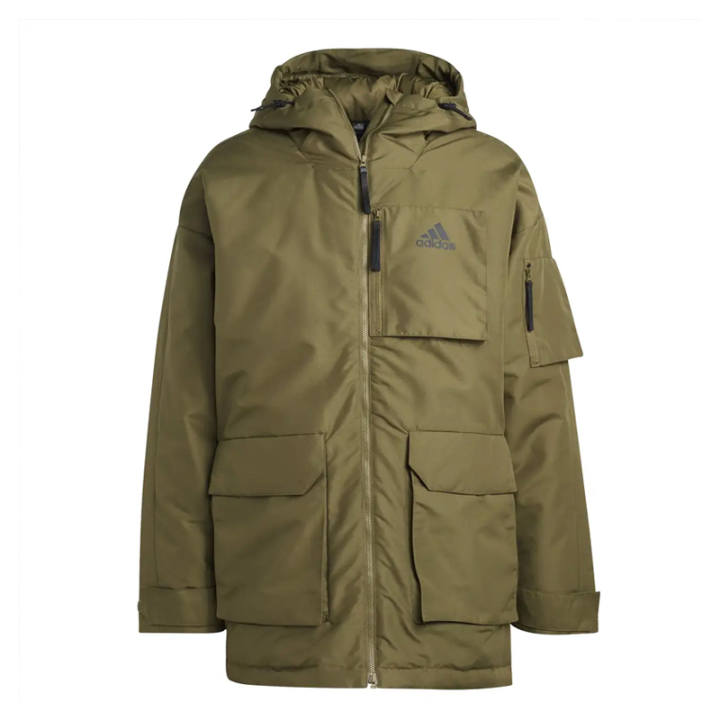 Adidas Adidas Down Jacket Men's Dark Olive Green