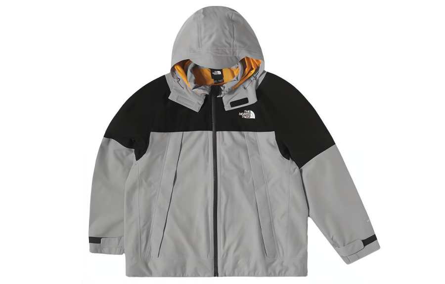 THE NORTH FACE Urban Exploration Waterproof, Windproof, And Water Repellent Windbreaker Jacket Men's Gray