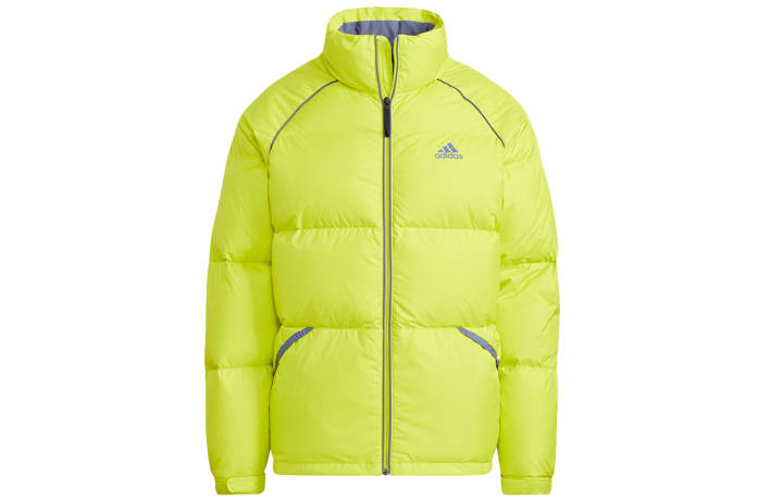 Adidas Adidas Down Jacket Winter Men's Green Yellow