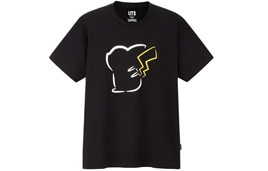 UNIQLO x Pokémon , T Shirt Unisex Black
