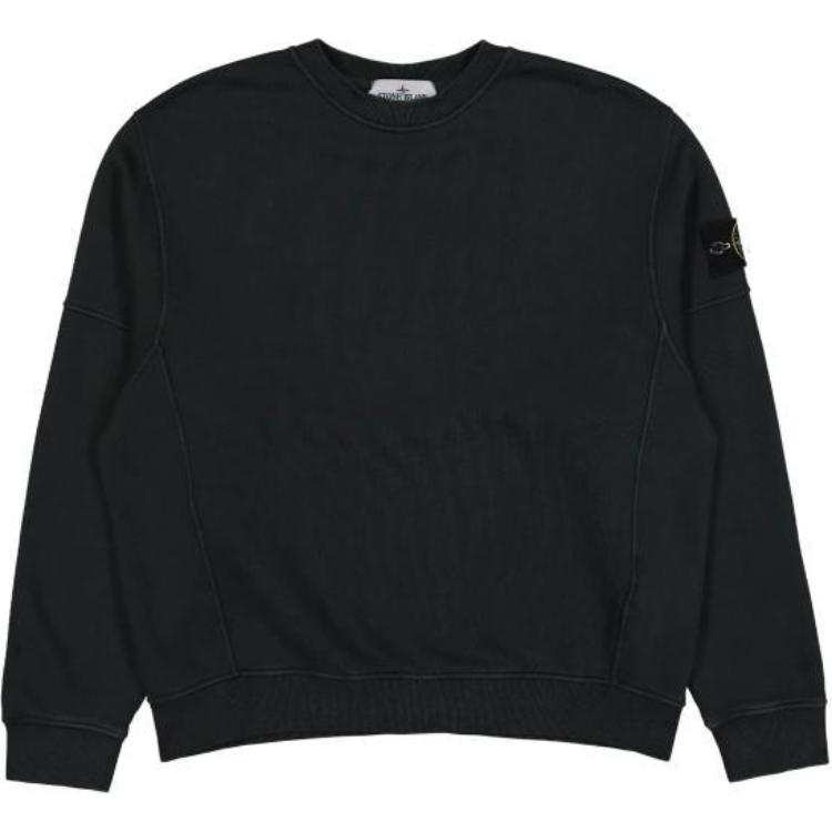 STONE ISLAND STONE ISLAND Logo Patch Crewneck Sweatshirt