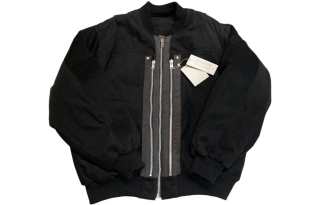 Undermycar Jackets Men's Black Baseball Collar Moderate Pilot