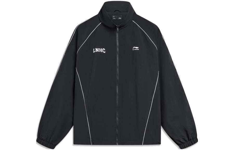 Li-Ning Li Ning Sports Life Collection Jackets Unisex Black Stand Collar Moderate