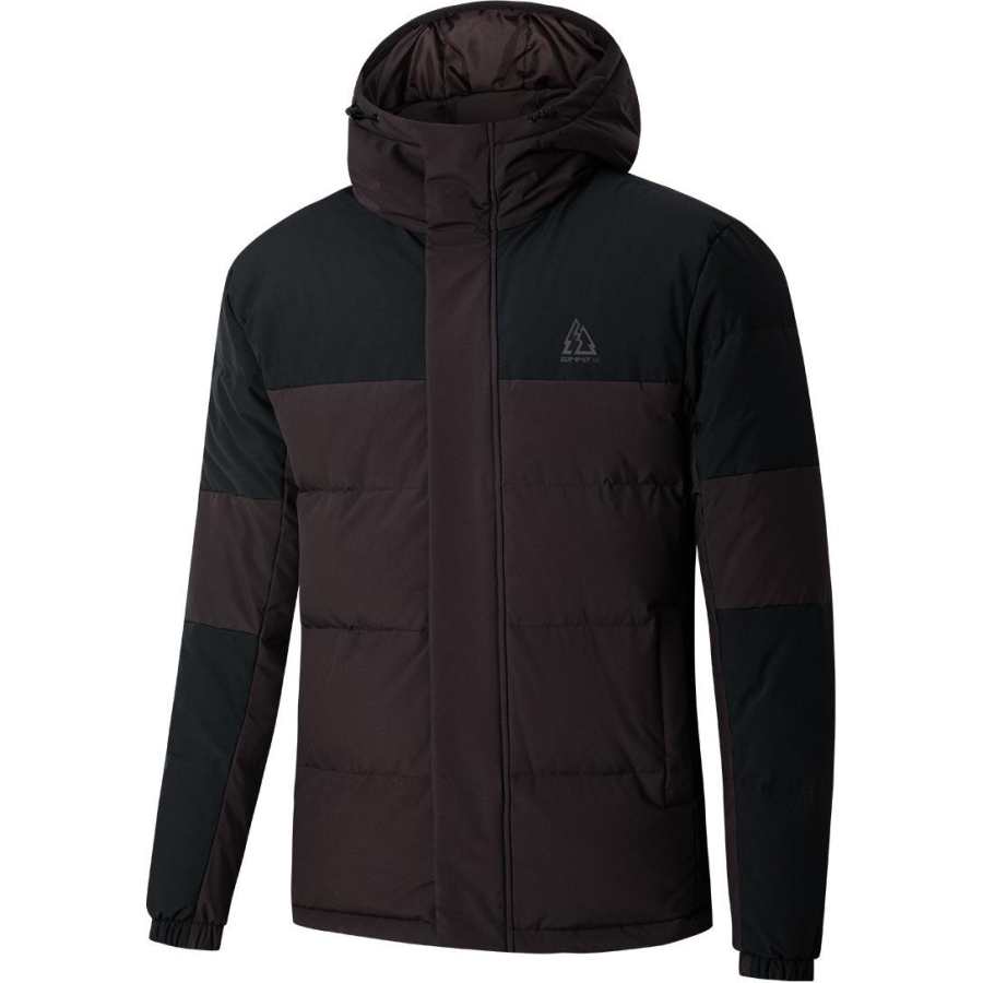 361° 361° Down Jacket Men's Dark Tea Brown/Super Black