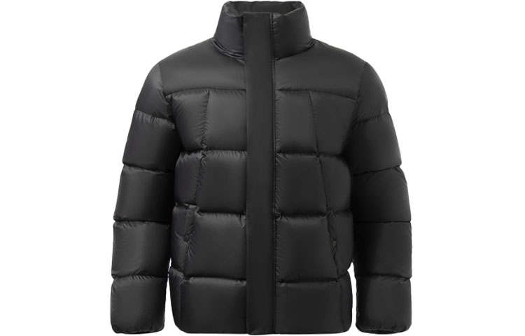 Li-Ning Li Ning Down Jackets Men's Black Stand Collar Moderate Other