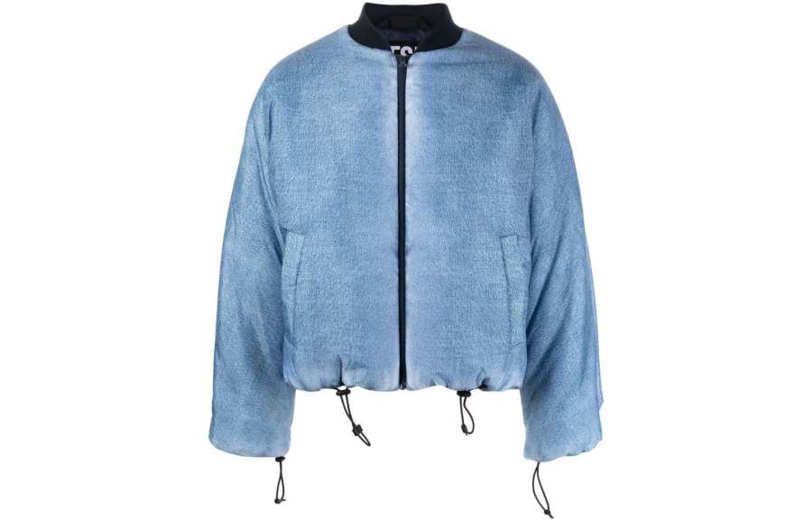 DIESEL W-Day-Print Zipped Bomber Jacket