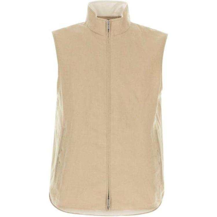 Ermenegildo Zegna Vest Men's Khaki