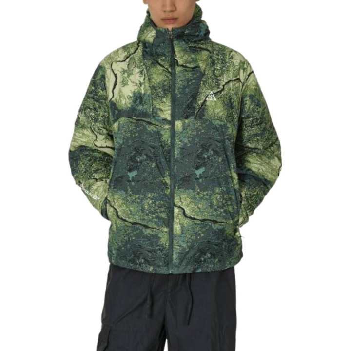 Nike Nike Nike Nike "Rope De Dope" Men's Therma-FIT Adv Allover Print Jacket