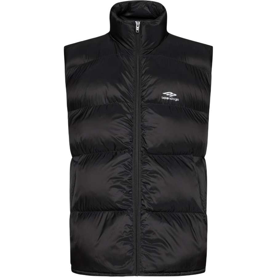 Balenciaga Vest Regular Fit Men's Black