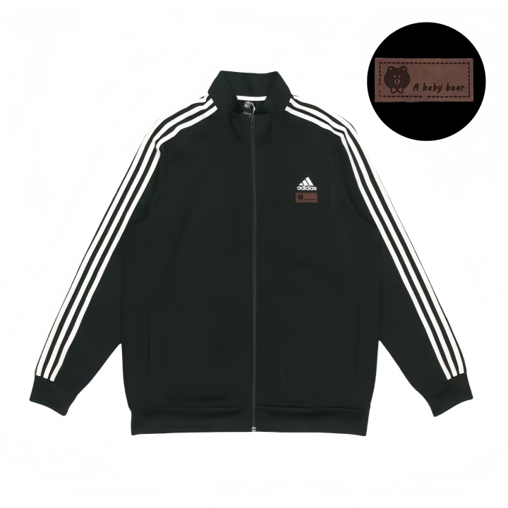 Adidas Adidas Jackets Unisex Black Stand Collar Moderate Pilot