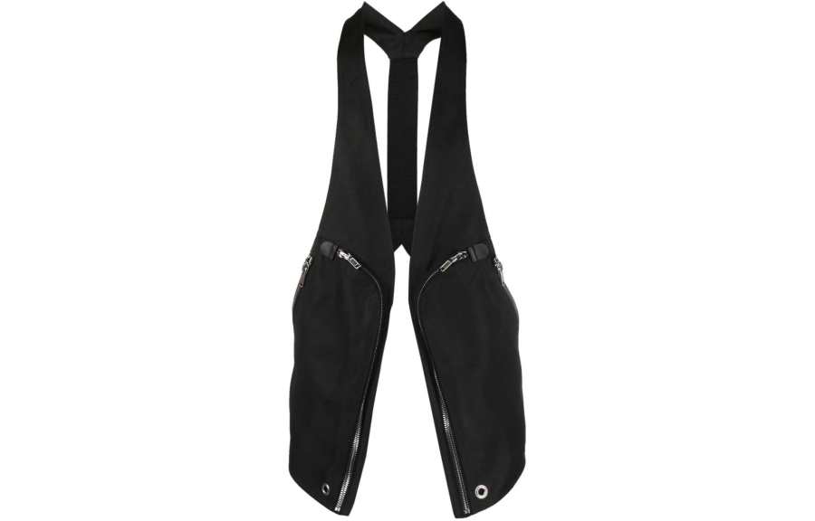 RICK OWENS Bauhaus Open front Vest