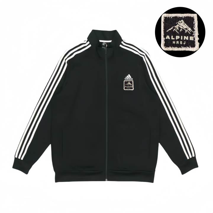 Adidas Adidas Jackets Unisex Black Stand Collar Moderate Pilot