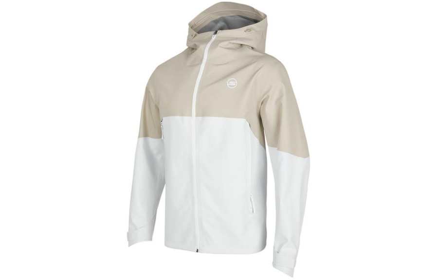 Skechers Waterproof, Windproof, UV Protection, And Breathable Windbreaker Jacket Men's Bright White