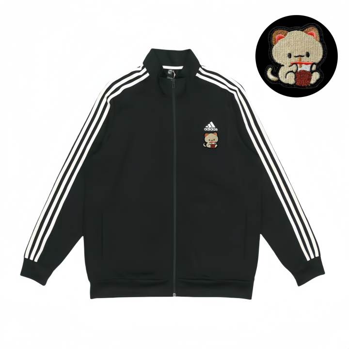 Adidas Adidas Jackets Unisex Black Stand Collar Moderate Pilot