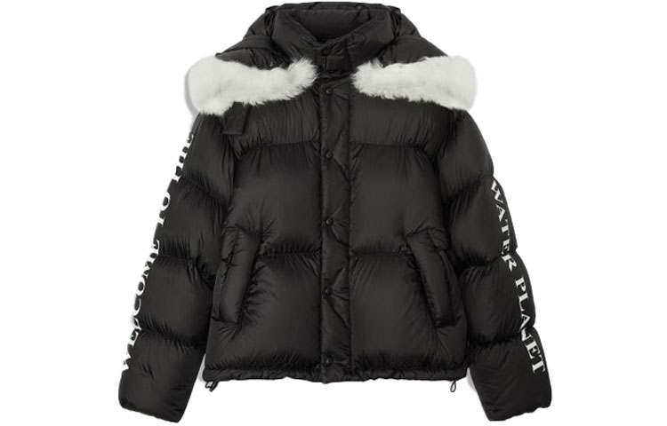 Lanvin Lanvin Down Jackets Men's Black Hooded Moderate Other