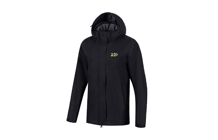 OZARK GEAR Waterproof And Windproof Windbreaker Jacket Men's Black