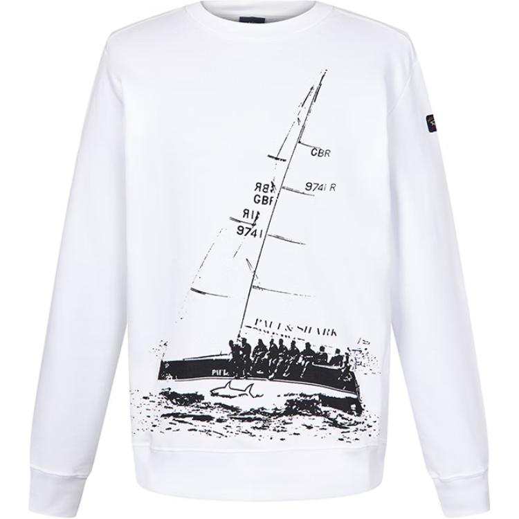 Paul & Shark Paul & Shark Sweatshirt Men's White