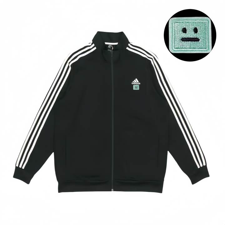 Adidas Adidas Jackets Unisex Black Stand Collar Moderate Pilot