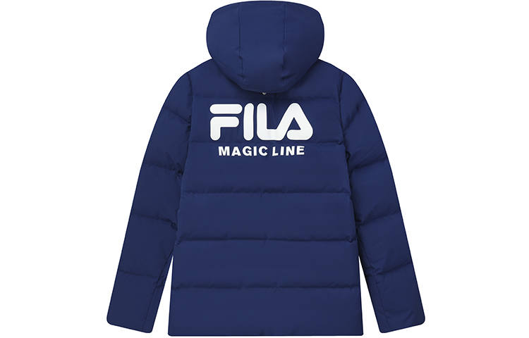 FILA FILA Down Jacket Winter Men's Deep Cobalt Blue