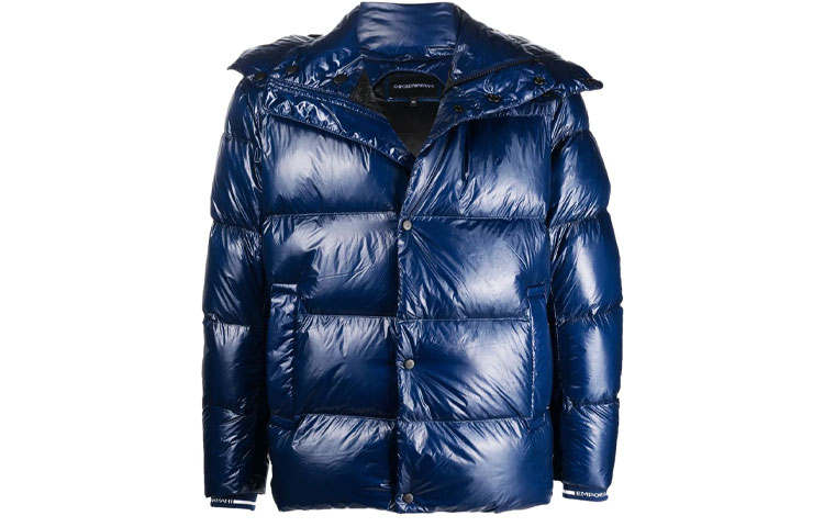 EMPORIO ARMANI FW21 Down Jacket Men's Blue