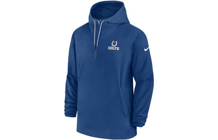 Nike Nike Indianapolis Colts Utility Player Sideline Men's Nike Dri-FIT Nfl Full-Zip Hoodie
