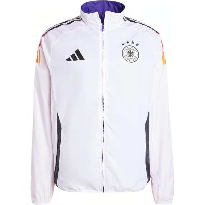 Adidas Adidas DFB ANTHEM Jacket Men's Collegiate Purple/Bright Fuchsia/White