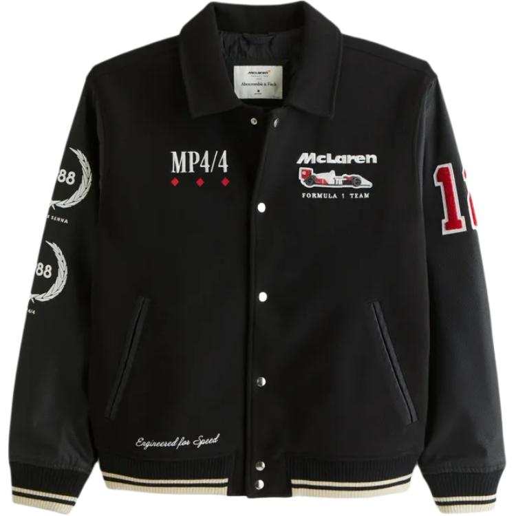 Abercrombie&Fitch Jackets & Coats Men's Black