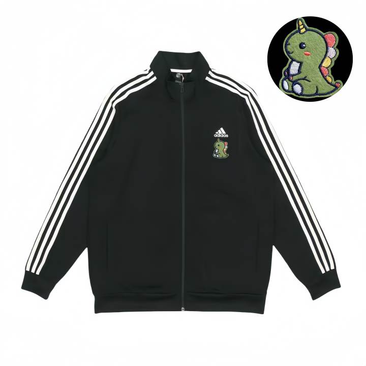 Adidas Adidas Jackets Unisex Black Stand Collar Moderate Pilot