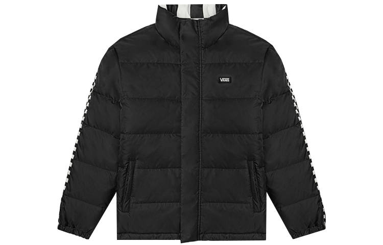 Vans Vans Down Jackets Unisex Black Stand Collar Moderate